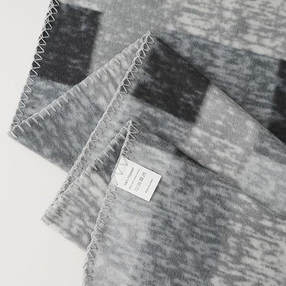 ZYFZCYBL Fleece Throw Blankets for Couch Bulk Lightweight Warm Soft Cozy Blanket 6 Pack Bulk Fleece Blanket Solid for Bed Couch Office Gifts Outdoor 50 x 60 inch Grey Plaid