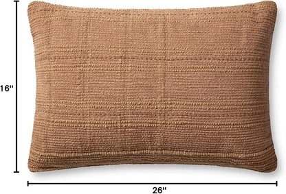 Loloi Angela Rose x Calista Collection PAR0019 Terracotta 16'' x 26'' Cover w/Poly Pillow