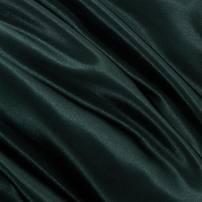 A Nice Night Satin Silky Soft Quilt Sexy Luxury Super Soft Microfiber Bedding Comforter Set Full/Queen, Light Weighted (Blackish Green, Queen)