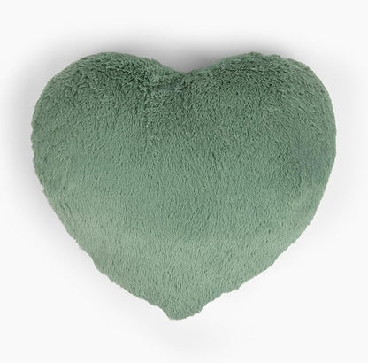 HUGIMALS Super Sized Heart to Hug Pillow in Sage | 8 lb Weighted Soft Heart Shaped Sensory Pillow | for Self-Care, Relaxation, Sleep with Cozy Hand Pocket - Thoughtful Gift for Adults, Teens