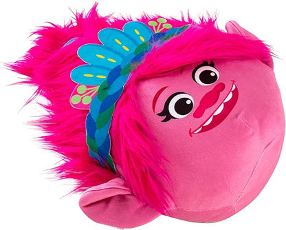 Northwest Trolls Cloud Pillow, 11" x 11", Queen Poppy
