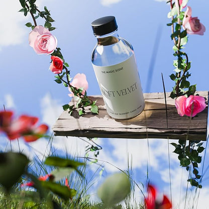 The Magic Scent Soft Velvet Diffuser Oil - Hotel & Home Luxury Scents - Diffuser Oil Scents for Home Designed for Use in All Diffusers - 4 fl oz, 120 mL