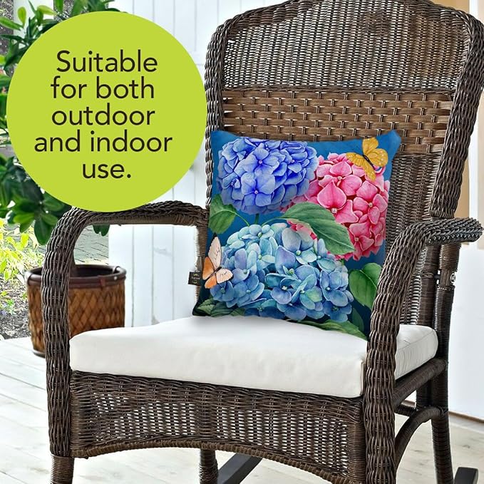 Briarwood Lane Colorful Hydrangeas Pillow