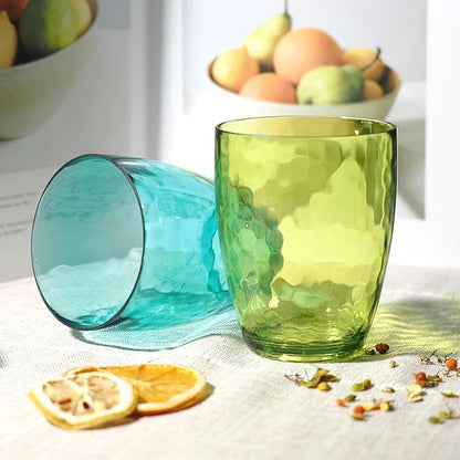 Pitcher with Lid and 4 Tumblers Set, 92oz Plastic Water Jug, BPA-Free Beverage Pitcher for Fridge, Large Drink Carafe for Party, Juice, Ice Tea, Sangria, Lemonade, (Set of 5 in Gift Box)