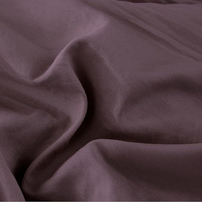 WRENSONGE Queen Comforter Set - 3 Pieces Prewashed Deep Purple Comforter Soft Lightweight for All Seasons,Down Alternative Comforters Queen Size with 2 Pillow Shams