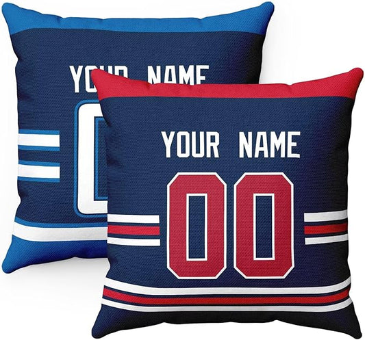ANTKING Winnipeg Throw Pillow Personalized Custom Any Name and Number for Men Women Boy Gifts
