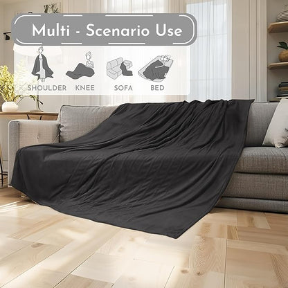 Electric Heated Blanket 90"x100" King Size Microplush Cover Blanket, 4 Heat Settings & 10 Hours Auto Off, Cozy & Warm for All Night, Machine Washable, Iron Grey