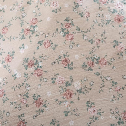 King Size Floral Comforter Set 3 Pieces Soft Cute Fresh Floral Bedding Lightweight Garden Style King Floral Botanical Comforter for All Seasons and 2 Pillowcases
