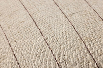 Loloi Amber Lewis Keisha Collection PAL0046 Natural/Brown 18'' x 18'' Cover w/Down Pillow