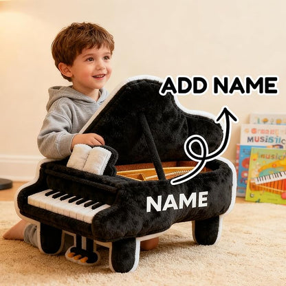 Custom Piano Shaped Pillow Personalized Double-Sided Printed Cute Pillow Customized Christmas Party Commemorative Gift Sofa Decorative for Boys and Girls 8-32in