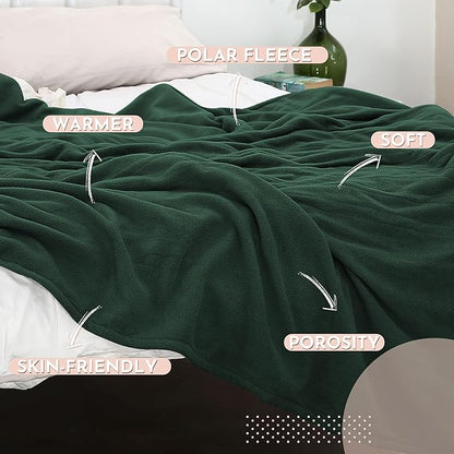 Electric Heated Blanket Queen Size 84"x90" Microplush Cover Blanket 4 Heat Settings & 10 Hours Auto Off, Cozy & Breathable, Warm All Night, Grass Green
