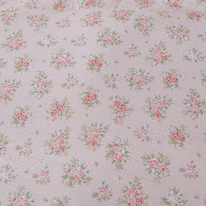 Floral Queen Comforter Set 3 Pieces Soft Cute Floral Bedding Comforter Lightweight Garden Style Queen Floral Botanical Comforter Set for All Seasons 1 Comforter and 2 Pillowcases