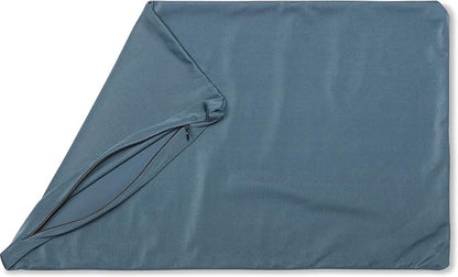 PILLOWY 12x20 Throw Pillowcase (Cover Only) -85/15 Nylon, Spandex -Luxurious, Silky, Stretchy & Soft - 1Pcs Solid Color -A Perfect Choice for Couch Chairs Sofa Bed Adult/Kids Bedroom, Dark Slate Grey