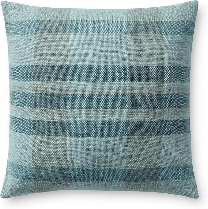 Loloi Chris Loves Julia Andi Collection PCJ0034 Blue/Multi 18'' x 18'' Cover Only Pillow