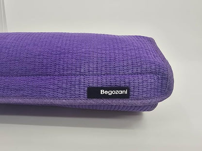Kpop Jungkook's Favorite Item- Nap Pillow with Traditional Korean Patterns Small and Large Jung kook Photocards Included Weverse Live Nap Pillow (ArmyPurple1-Small)