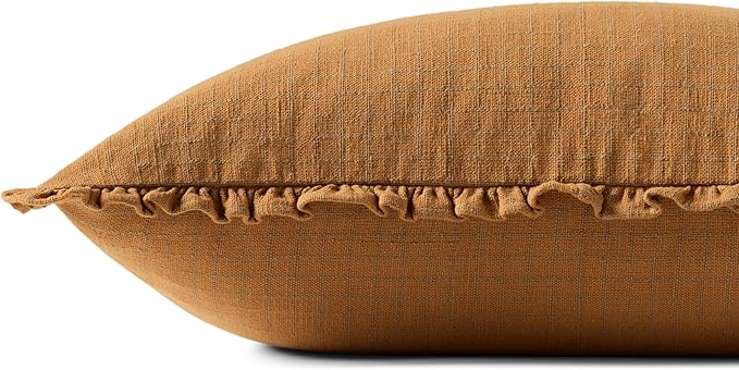 Loloi Chris Loves Julia Dinah Collection PCJ0012 Clay 16'' x 26'' Cover Only Pillow