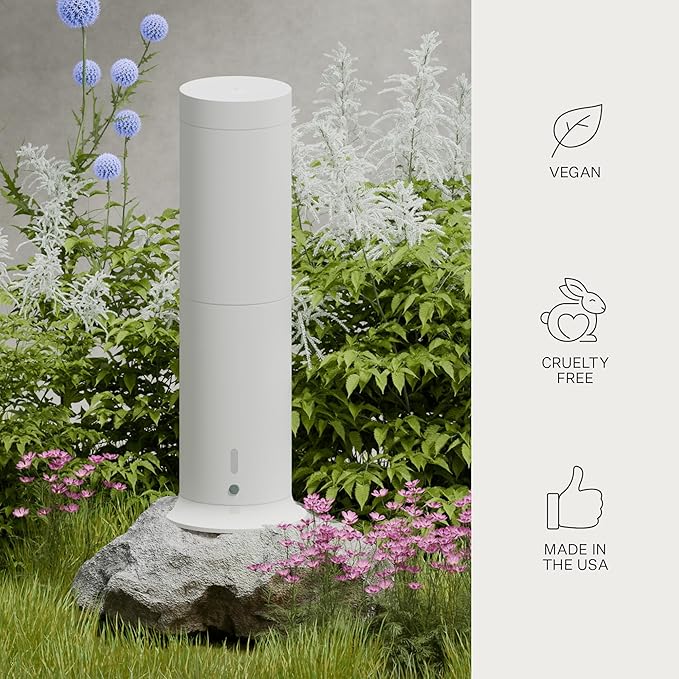 Apotheke Scent Tower Aromatherapy Diffuser Fragrance Refill, White Vetiver (30 ml) - Long-Lasting Perfume-Grade Essential Oil for Clean & Fresh Home, Office, Hotel & Large Rooms