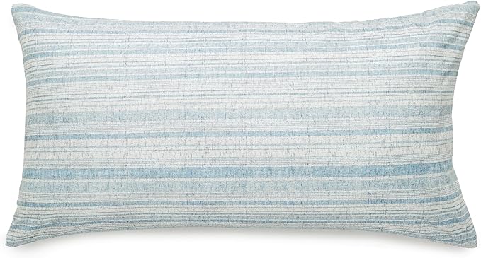 Amazon Basics Lightweight Microfiber Comforter Sets, 7 Pieces, King Size, Navy Geometrics