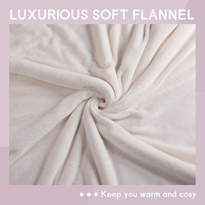 Heated Blanket Electric Blanket Full Size 72''x84'' with 9 Heating Levels, 1-10 Hour Auto Shut Off, Machine Washable, Flannel & Sherpa Soft Warming Blanket for Couch, Bed, Office - White
