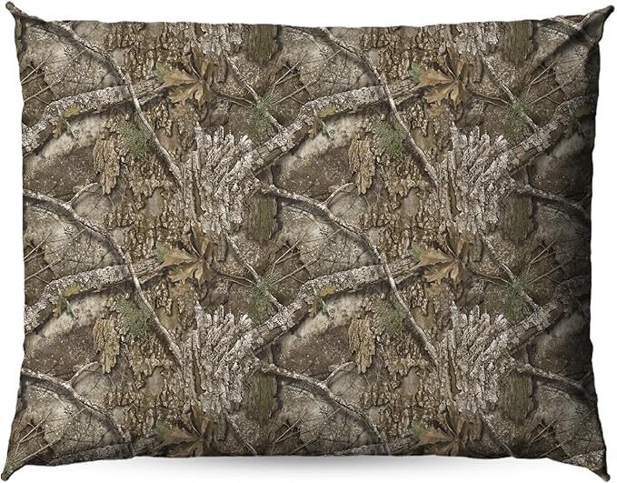 Northwest Realtree 4-Piece Twin Size Bed in a Bag Set, 1 Comforter, 1 Fitted Sheet, 1 Flat Sheet, 1 Pillowcase, All Seasons Bedding, APX Camo