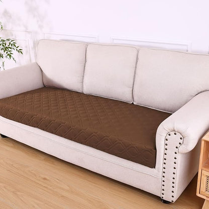 hyha Waterproof Dog Bed Blanket, Soft Pet Blankets, Waterproof Couch Cover for Dogs, Reversible Sofa Covers Washable for Furniture (40x70 Inch, Brown/Brown)