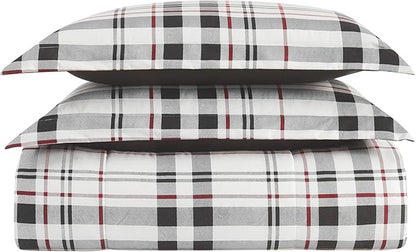 London Fog Charlotte Plaid Comforter Set Multiple Polyester 2-Piece Twin XL Comforter Set, Plaid Themed, for Men and Women, Oeko-TEX Certified Confidence