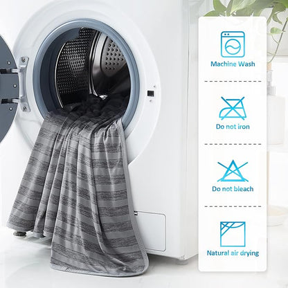 Guohaoi Cooling Blanket (90"x108"King Size) for Hot Sleepers,Absorbs Heat to Keep Body Cool for Night Sweats,100% Oeko-Tex Certified Cool Fiber,Breathable,Comfortable,All-Season.