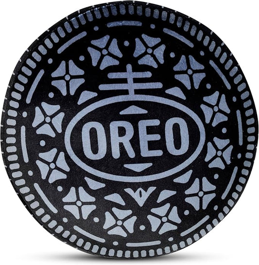 iscream Oreo Cookie Shaped 10.5" Mini Fleece Accent Pillow
