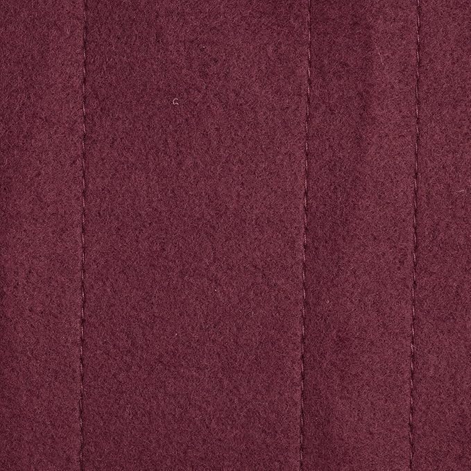 OakRidge Digital Comfort Fleece Heated King Blanket - Burgundy, 100% Polyester, Machine Washable, Oeko-TEX Certified, Perfect for Warm Nights, Controlled Heat Settings