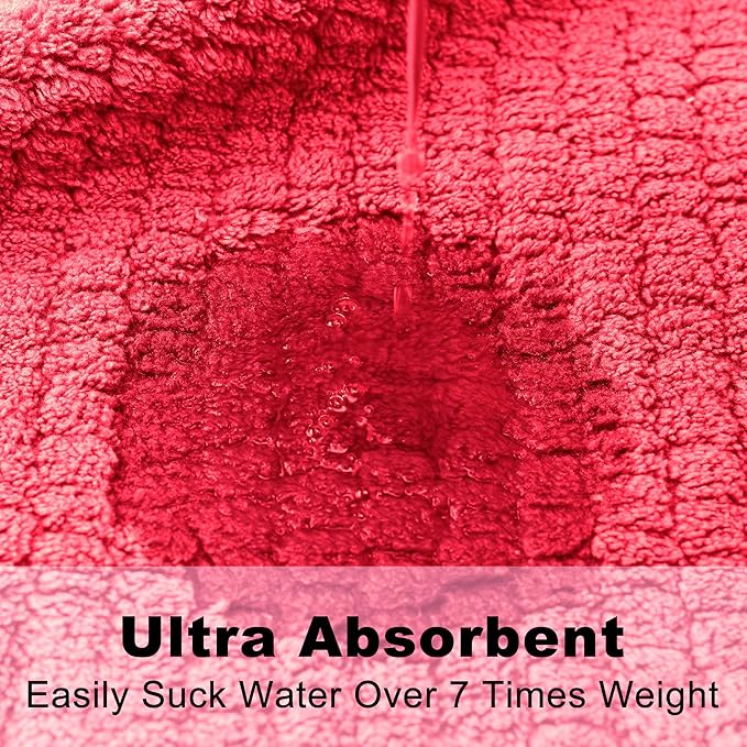 Hooded Bathrobes for Women, Soft Long Towel Robes for Women - Quick Dry yet Warm
