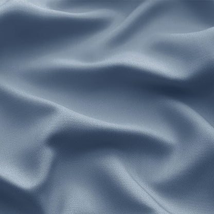 Bedsure California King Sheet Sets, Cooling Sheets, Rayon Derived from Bamboo, Breathable & Soft, Deep Pocket Up to 16 Inches, Hotel Luxury Silky Bedding for Hot Sleepers, Dusty Blue