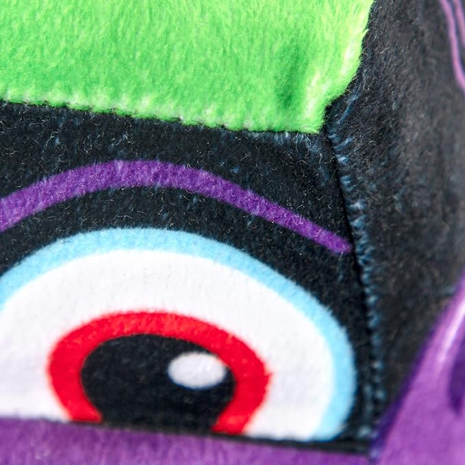Jay Franco Monster Jam Truckin' Pals Grave Digger Pillow Buddy - Super Soft Polyester Microfiber, 13 inches