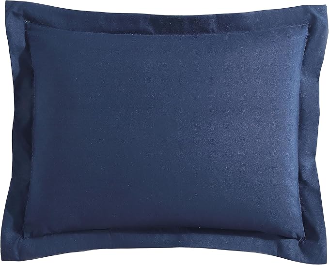 Nautica - Queen Bonus Bed Set, Reversible & Ultra-Soft Brushed Comforter with Lightweight Feel, 7 Piece Bedding with Matching Bed Sheets, Pillowcases, & Tote Bag (Captain's Blue/Green)