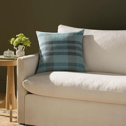Loloi Chris Loves Julia Andi Collection PCJ0034 Blue/Multi 18'' x 18'' Cover w/Poly Pillow