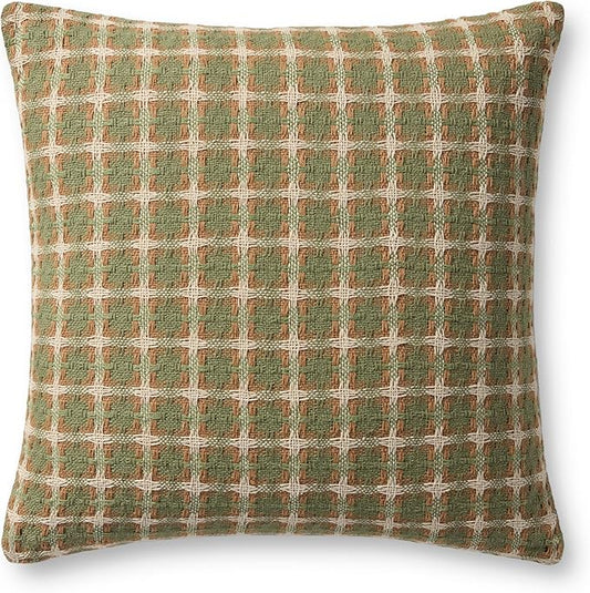 Loloi II Collection PLL0169 Green/Multi 20'' x 20'' Cover Only Pillow