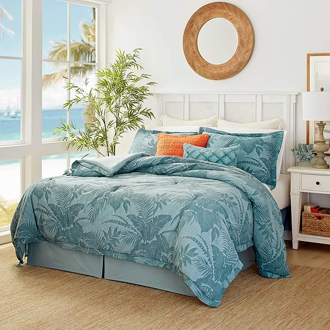 Tommy Bahama Unisex Island Essentials Blue 14 x 20 One Size