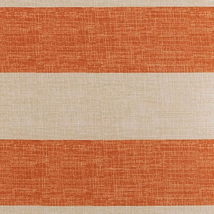 Tommy Bahama - Throw Pillow, Ideal for Bed or Couch, Striped Design, Cozy Home Essentials (Palmiers Dark Orange, 18" x 18")