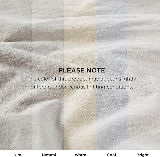 Bedsure 5 Pieces Cotton Comforter Set with Cotton Waffle Throw Blanket - Beige Comforter Full Size, Pillow Shams, White Cooling Blanket of Rayon Derived from Bamboo for Hot Sleepers, Throw Pillow