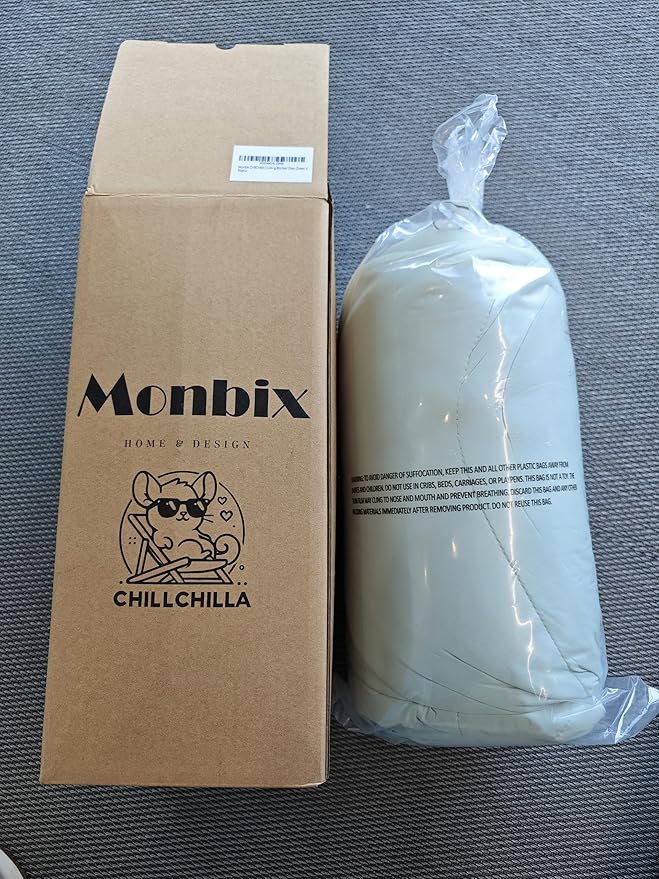Monbix ChillChilla Cooling Comforter Queen Size-3 Pieces Cooling Blankets for Hot Sleepers and Night Sweats, Double-Sided Summer Queen Comforter Set, Breathable Lightweight Blanket Blue