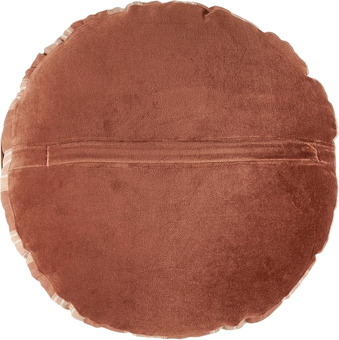 Primitives by Kathy Shaped Pillow - Pheasant, displaying a Round Shape and Vintage Pheasant Design Inspired by Old World décor