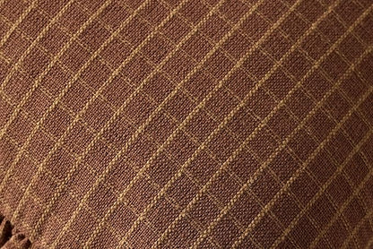 Loloi Chris Loves Julia Dinah Collection PCJ0012 Chestnut 18'' x 18'' Cover Only Pillow