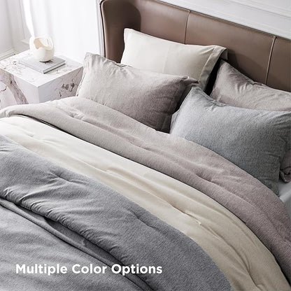Bedsure Oversized King Comforter Set - Warm Taupe Soft Bedding for All Seasons, Cationic Dyed Bed Set, 3 Pieces, 1 Oversized King Size Comforter (120"x 98") and 2 Pillow Shams (20"x 36"+2")
