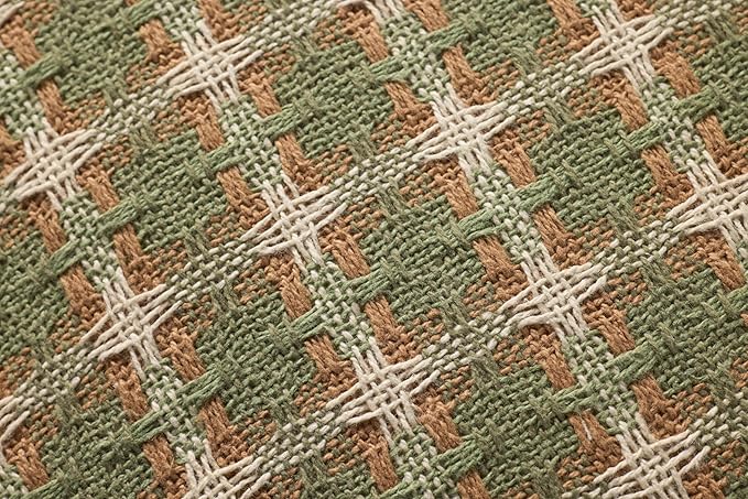 Loloi II Collection PLL0169 Green/Multi 20'' x 20'' Cover w/Down Pillow