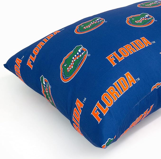 Florida Gators Royal Blue Standard Pillow Case