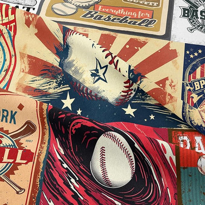 Tailor Shop Baseball Boys Comforter Sets Full Size,Baseball Bedding Sets for Boys Kids Teens with 2 Pillowcase……