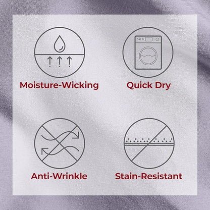 Mellanni Extra Deep Queen Sheets - 4 PC Iconic Collection Bedding - Hotel Luxury, Ultra Soft, Cooling Bed Sheets - Wrinkle, Fade, Stain Resistant (Queen, Lavender)
