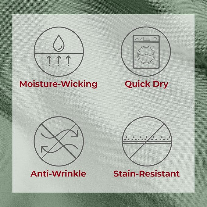Mellanni Twin XL Sheets Set - 3 PC Iconic Collection Bedding - Hotel Luxury, Extra Soft, Cooling Bed Sheets - Wrinkle, Fade, Stain Resistant (Twin Extra Long, Sage)