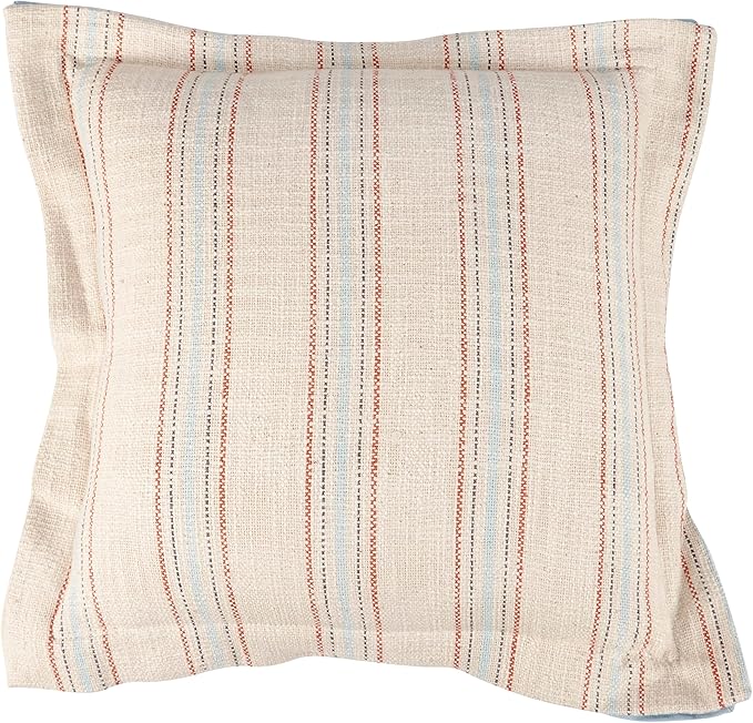 Primitives by Kathy Ticking Stripe Pillow, Multicolor