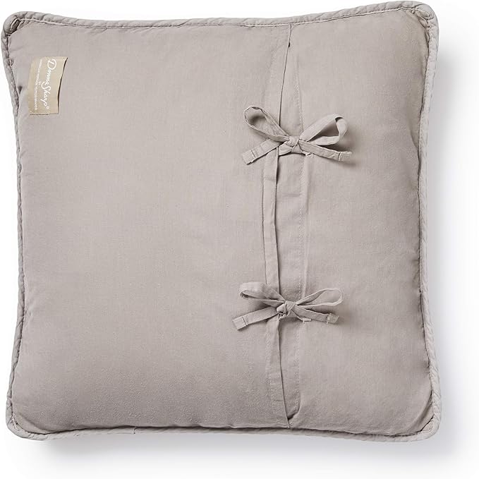 Donna Sharp Throw Pillow - Birch Forest Lodge Decorative Throw Pillow with Chipmunk Pattern - Square