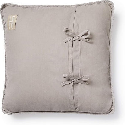 Donna Sharp Throw Pillow - Birch Forest Lodge Decorative Throw Pillow with Chipmunk Pattern - Square